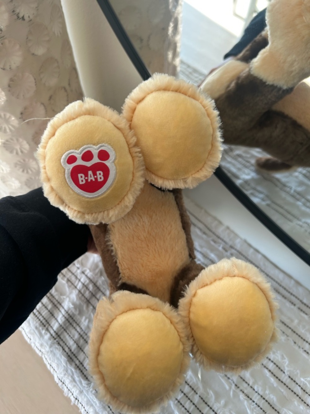 Paw Patrol Build a Bear Chase Brown and Cream Plush Police Pup - Picture 6 of 6